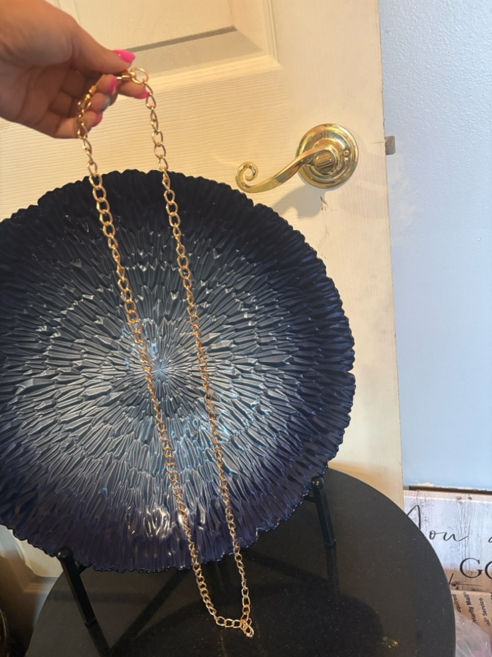 Gold Chain Strap New 42 Inches